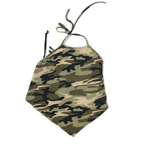 Camo Tie Halter